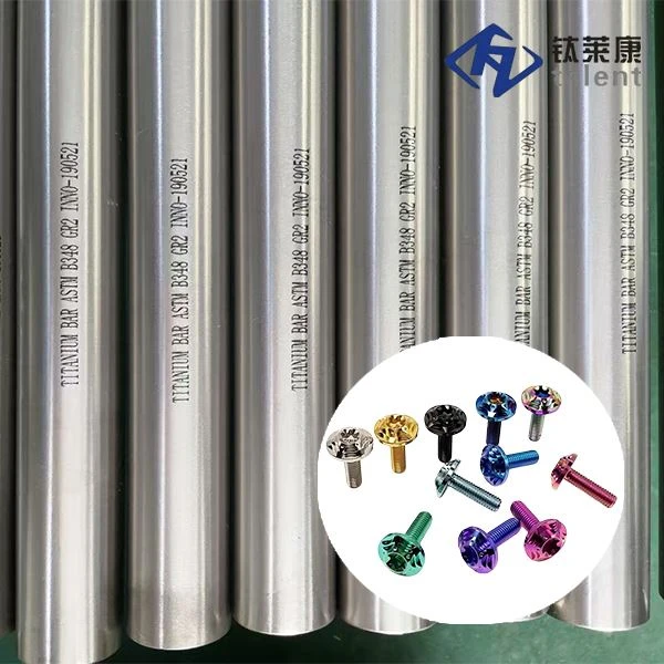ASTM B348 Промышленные титановые стержни